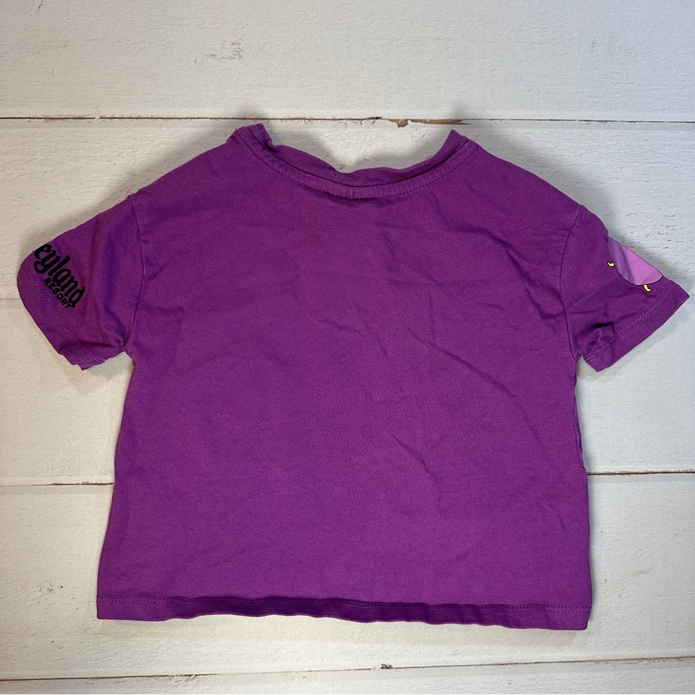 Disney Parks XXS Toddler Girls Tee Disneyland 2022 Purple Halloween Mickey Mouse - Picture 5 of 12